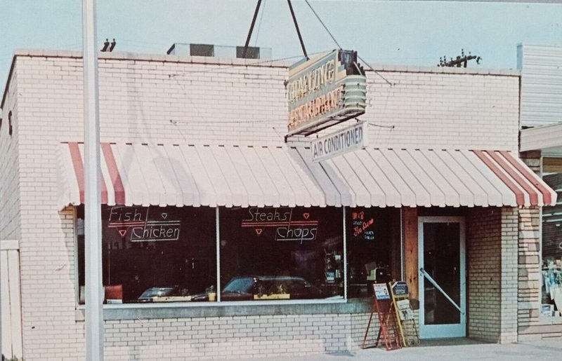 Grayling Restaurant - Vintage Postcard
